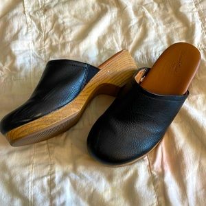 Black clogs